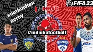 ⚽  Chennaiyin FC      vs  Bengaluru FC   ⚽ | 🏆 Indian Super League    (10/14/2022) 🎮 PES