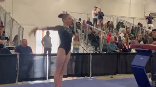 Reese Koser - Regionals 2022 -Vault -  Region One - Level 10 - Class of 2027