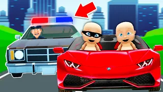 Babies STEAL Lamborghini's From Dealership! (Who's Your Daddy?)