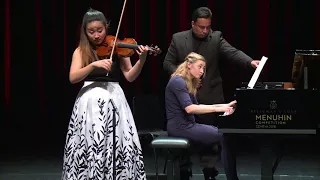 CHRISTINA JIHEE NAM / Menuhin Competition 2018, Junior first rounds - day 1