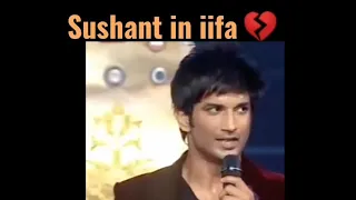 Sushant Singh Rajput in iifa awards