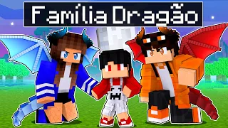 P3DRU foi ADOTADO pelos FÁMILIA DRAGÃO no Minecraft