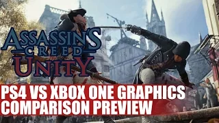 Assassins Creed Unity Playstation 4 Vs Xbox One Graphics Comparison Preview 1080p 60FPS