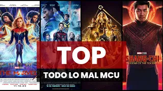 Esta acabado el MCU?, Lo PEOR de MARVEL STUDIOS... top 10 de las peores películas del MCU