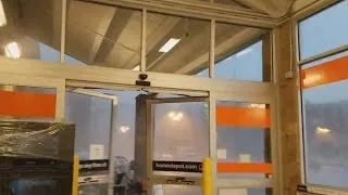 Shoppers Take Shelter Inside Home Depot as Tornado Touches Down