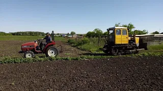 Трактор т 54. Легкий накат трактора т 54