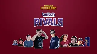 PUBG Twitch Rivals - Game 2 (Shroud, Chad, DrDisrespect, Choco and more!)