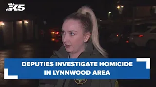 Deputies investigate homicide in Lynnwood