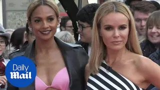 Amanda Holden and Alesha Dixon look glamorous at BGT auditions - Daily Mail