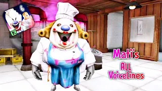 Ice Scream 6 Mati's All Voicelines | Ice Scream 6