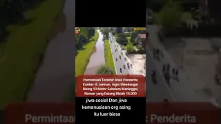 Permintaan terakhir anak penderita kanker