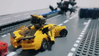 Transformers DOTM | Highway Chase Stop Motion