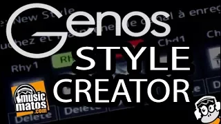 Style Creator ou comment créer un style sur le Yamaha GENOS