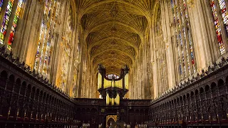 Chapel of the King's College Cambridge University (English Gothic)