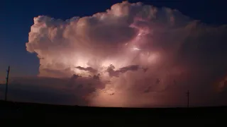 8/11/2023 | Night Chasing: Mega Supercell Storms Active across Northern Missouri footage