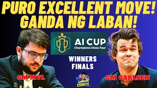 GALING NG LABAN! SINO ANG NANGIBABAW? Carlsen vs MVL! AI Cup Finals Game 3-5