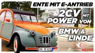 Elektro Ente ⚡️🦆⚠️  2CV mit E-Power Umbau von BMW und Linde