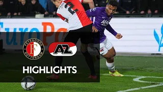 Highlights Feyenoord - AZ | Eredivisie