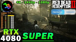 Red Dead Redemption 2 | RTX 4080 Super | R7 5800X3D | 4K - 1440p - 1080p | Ultra & HUB Settings