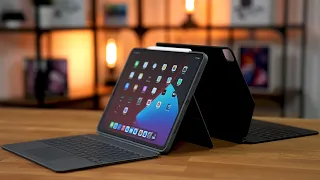 Logitech Combo Touch (iPad Pro 12.9 2021) – Unboxing & erster Eindruck vs. Magic Keyboard // DEUTSCH