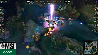 Showmaker and Canyon wombo combo in MSI