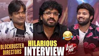 Harish Shankar & Anil Ravipudi Hilarious Interview With Ashish | Love Me Movie | VaishanaviChaitanya