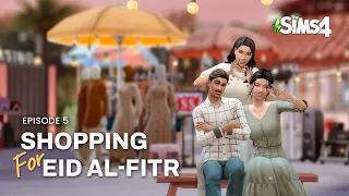 Shopping in Pasar (Eid Special) Ep. 5 | Sims 4 Indonesia Gameplay