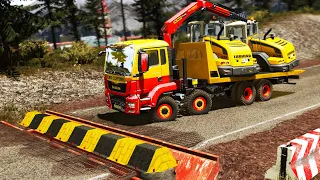 Trucks vs Speed Bumps #10 | BeamNG.DRIVE