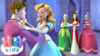 Cerita Cinderella untuk anak-anak | Kartun Cinderella | Cerita pengantar tidur untuk balita - HeyKids