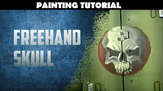 HOW TO PAINT SKULL - FREEHAND TUTORIAL