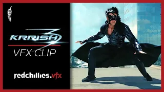 Krrish 3 (2013) | City Jump Action Clip - Redchillies.vfx