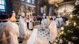 У день Навечір’я Різдва Христового Предстоятель очолив урочисте богослужіння