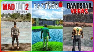 Gangstar Vegas vs MadOut2 Big City Online vs Payback 2 [ Comparison ]