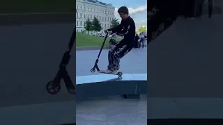 ЖЕСТКОЕ ПАДЕНИЕ, СМОТРИ ДО КОНЦА! SCOOTER FAILS