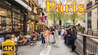 Paris, France🇫🇷 - Paris Walking Tour - April 2024 4K HDR | Spring 2024 | Paris 4K | A Walk In Paris