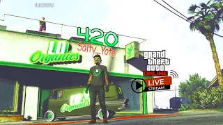 Thursdays 420 Update Live Stream, in #GTAOnline on #PS5 (Apr. 18) with @SMILEYBRYAN