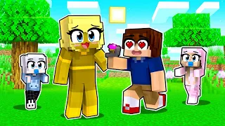 Gregory is MARRIED with PRINCESS QUEST?! in Minecraft 100 Baby Challenge