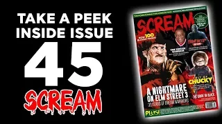 SEE INSIDE SCREAM 45! (CULT OF CHUCKY/BETTER WATCH OUT/A NIGHTMARE ON ELM STREET 3)