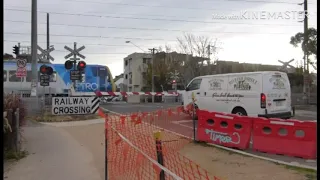 Arthurton Road Level Crossing, Northcote, Victoria