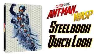 Antman & The Wasp Bluray Steelbook 2D/3D Zavvi Exclusive