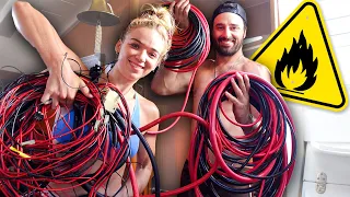 Shocking Truth: Uncovering Fire Hazards in Used Boat Wiring! BIG THINGS TO COME!!| ep.27