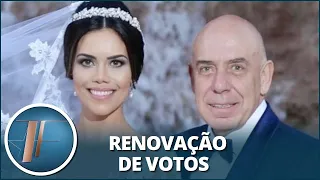 Daniela Albuquerque cogita festa de 16 anos de casamento: “Vai ter comemoração”