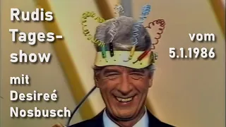 "Rudis Tagesshow" vom 5.1.1986