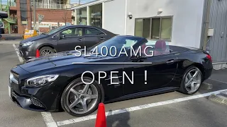 Benz SL400AMG OPEN！