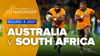 The Rugby Championship | Australia v South Africa - Rd 4 Highlights