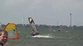 Dagje surfen Strand Horst - Harderwijk - Veluwemeer | Ronald Huve & Maarten Golbach