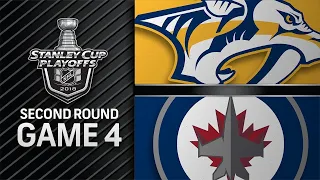 Rinne, Predators even series with 2-1 win in Game 4