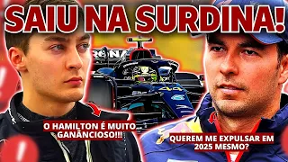 Russell SOLTA O VERBO para Lewis Hamilton! | Sérgio Pérez EM APUROS na Red Bull?! | Mick na Alpine!?