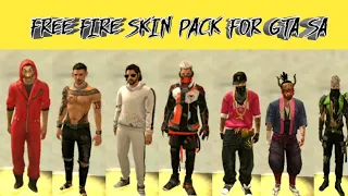 Free Fire character skins For Grand Theft Auto:San Andreas Android