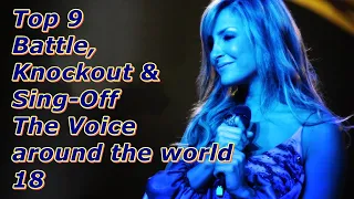 Top 9 Battle, Knockout & Sing-Off (The Voice around the world 18)